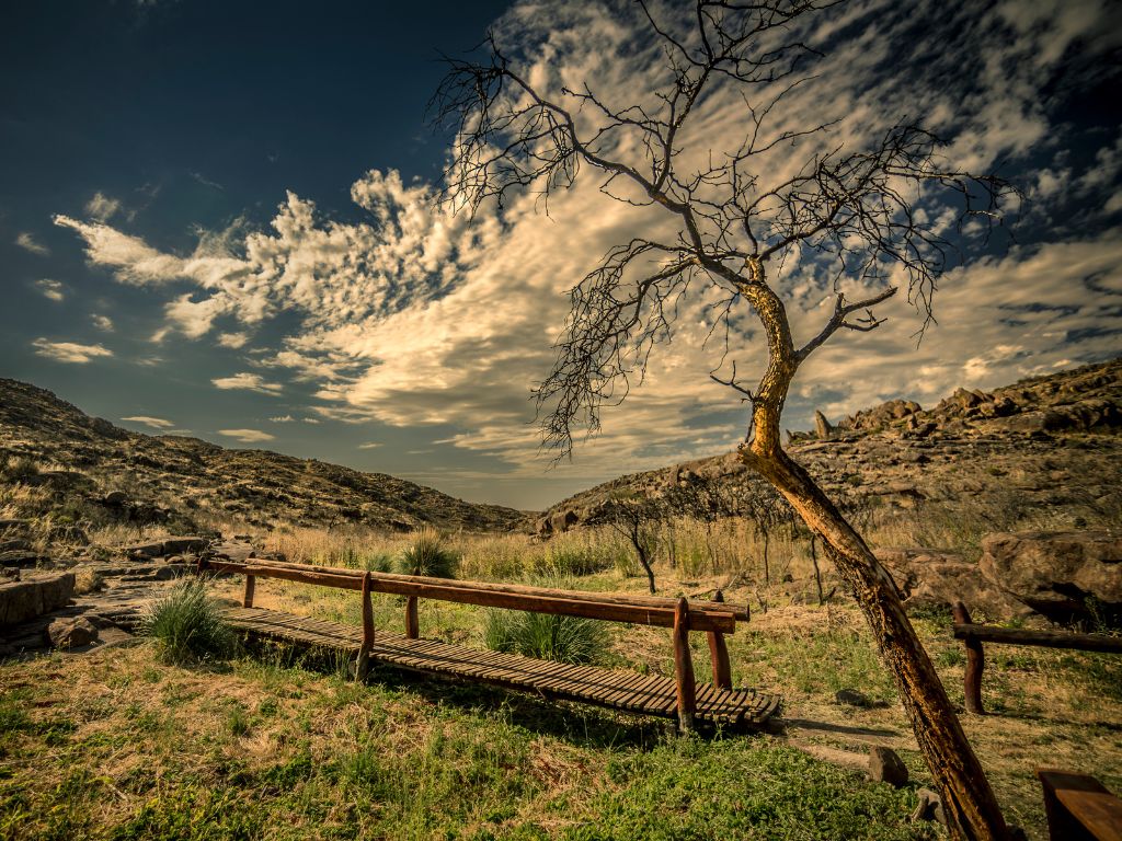 Paesaggi sconfinati dell'Argentina