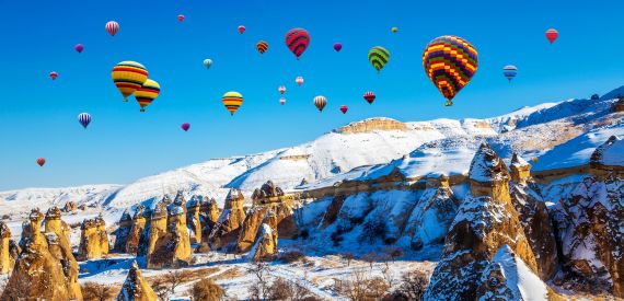 <h3>Tour della Turchia: Istanbul e Cappadocia Capodanno</h3>